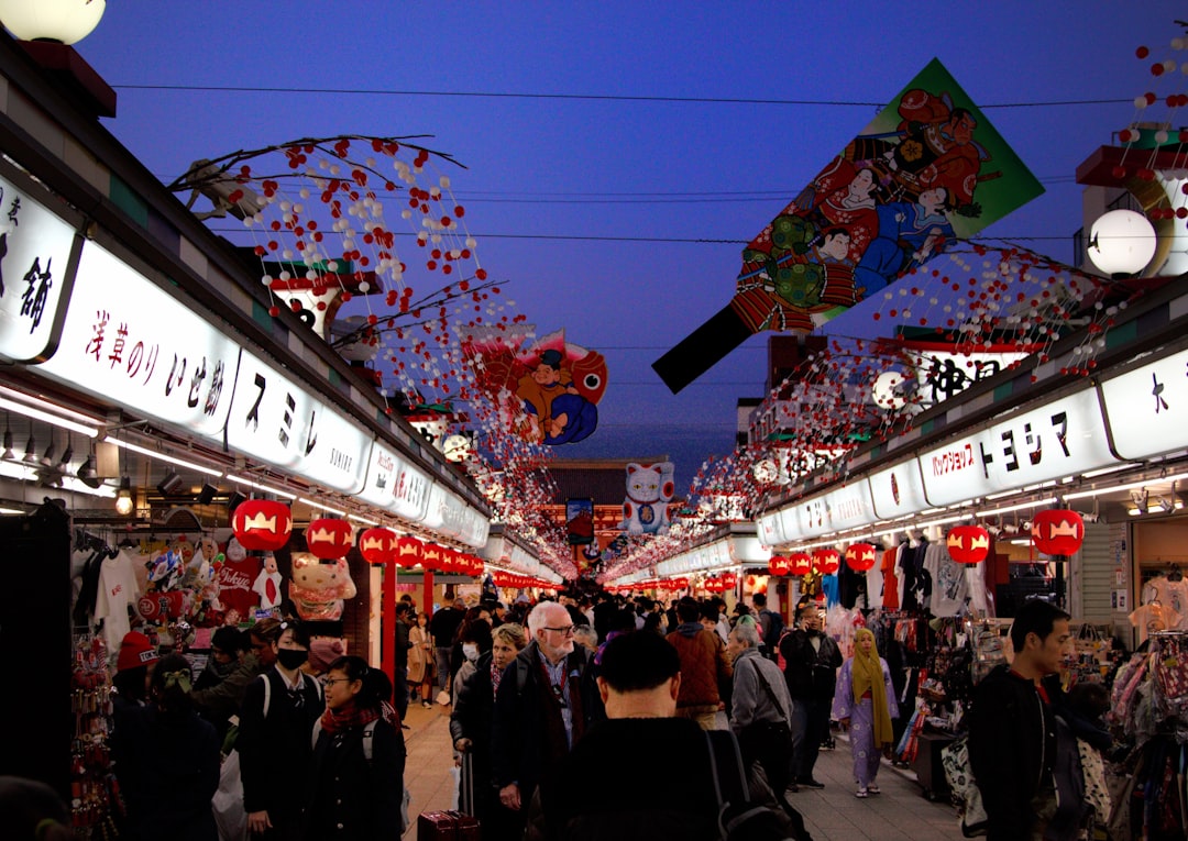 Nakamise-dori Street Food
